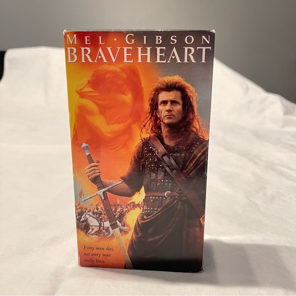 VHS Braveheart movie.  2part